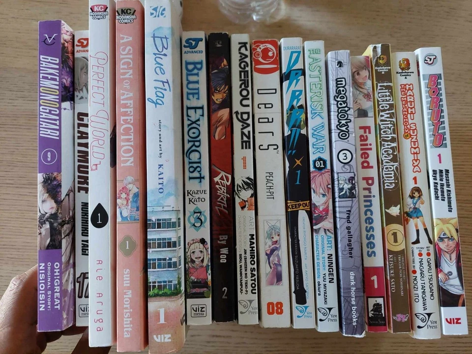 Manga Singles Good Condition English Mangas Buy 3 or More get 40% off Read Desc. - Image 1 of 1