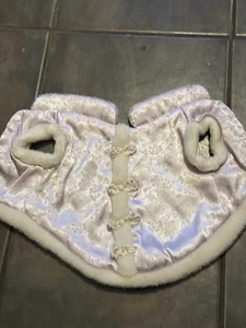 Dog Outfit Pink Purple Snap Robe Size xs - Picture 1 of 5