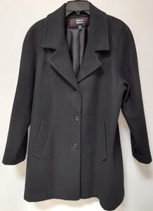 Stephanie Mathews Women's Missy Black Size 8 Coat - Picture 1 of 4