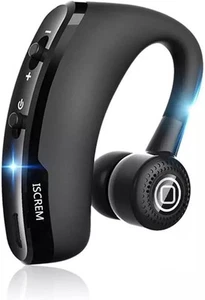 Bluetooth Headset Wireless Business Single earpiece Voice Answer in Ear V9 - Picture 1 of 8