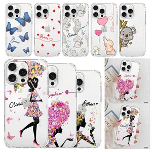Für iPhone 16e Pro Max 15 14 Individueller Name Mode Handy Schutz TPU Hülle Cover - Bild 1 von 56