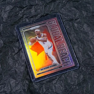 2024-25 PANINI PRIZM NBA - GLOBAL REACH - SILVER PRIZM - SHAI GILGEOUS-ALEXANDER - Bild 1 von 2