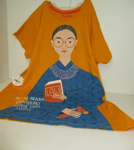 Unisex Piccolina Ruth Ginsburg T-Shirt Gold/Green Size XXL New !!! - Picture 1 of 2