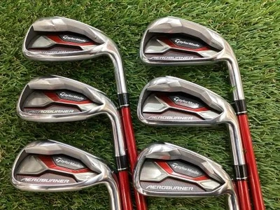 TaylorMade Aeroburner Iron Set 5-9,Pw 6pc Flex Regular TM7-415 Graphite - Image 1 of 4