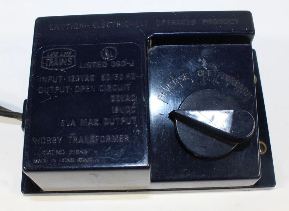 TRANSFORMADOR DE TREN REALISTA TODAS LAS ESCALAS 390 J PROBADO FUNCIONA Foto 1 de 1