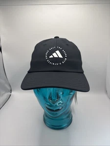 Nuevo Adidas Gof Mujer Entrecruzado Negro/Blanco Ajustable Sombrero/Gorra - Imagen 1 de 4