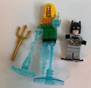 LEGO Batman & Aquaman Minifigures from DC Batman 76116 Batsub & Underwater Clash - Picture 1 of 4
