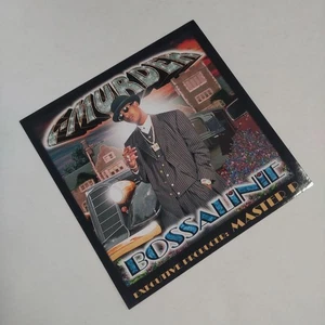Pegatina Promocional C-Murder Bossalinie Lanzamiento Oficial Master P Ejecutivo Raro - Imagen 1 de 4
