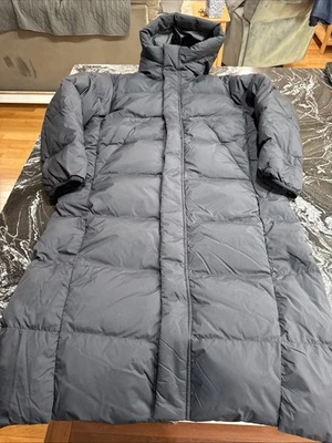 *NWT* Men Size M Nike Air Jordan Flight Down Hood Parka Jacket Black FV7269-010 - Image 1 of 4