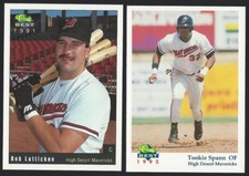 1991 & 1992 Classic Best High Desert Mavericks Minor League Baseball card - PICK