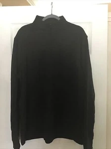 Neu mit Etikett Apt 9 Premier Flex Performance feuchtigkeitsableitend schnelltrocknend kühlend XXL schwarz 1/4-Reißverschluss - Bild 1 von 6