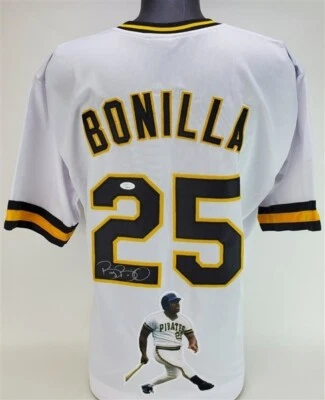 Bobby Bonilla Signed Pittsburgh Pirates Jersey (JSA COA) 6xAll Star 3rd Baseman - Image 1 of 4