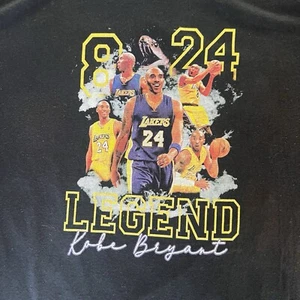 Kobe Bryant schwarz Lakers Grafik All Over T-Shirt Herren Größe 3XL Gildan - Bild 1 von 4