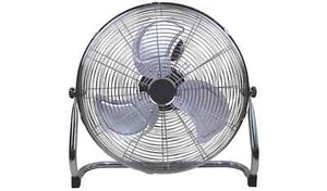 Challenge 18 Zoll 3-Gang Bodenventilator mit verstellbarer Neigung - Chrom 8763277 - Bild 1 von 2