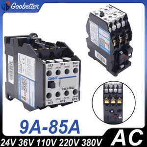 AC Contactor 6A-85A Normal Open/Normally Closed DIN Rail 24V 36V 110V 220V 380V - Picture 1 of 21