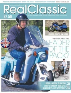 RC34 REAL CLASSIC MAGAZINE AJS Model 30 Indian Big Chief Triumph Metisse T100 - Picture 1 of 1