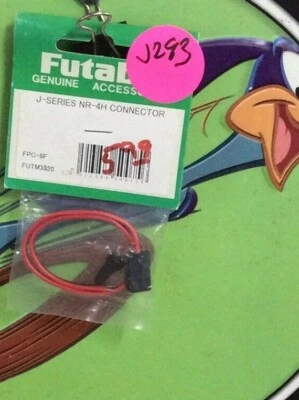 Futaba FUTM3320 J-Series NR-4H Conector Orignal NewOldStock - Image 1 of 2