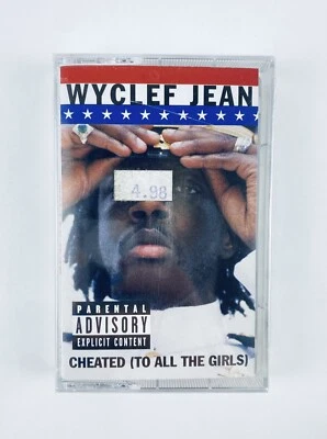 Wyclef Jean Cheated (To All The Girls) Cassette Tape Maxi Single USA SEALED  - Image 1 of 4
