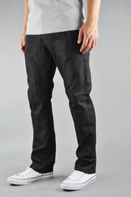 Jeans ajustados Neo azul índigo negro 100 % algodón talla 30~48 Foto 1 de 3
