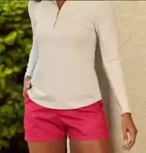 Cabana Life Boardshorts Swim Shorts UPF 50+ Pink Coral Tide Women’s size M NWT - Picture 1 of 6