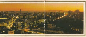 ISRAEL, SHANA TOVA,NEW TEAR GREETING,  JERUSALEM, A PANORAMIC VIEW, BIG SEIZE - Picture 1 of 4