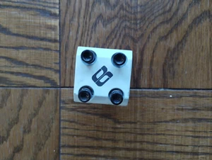 Eastern Bikes BMX Headstem White Head Stem Mid New School Original 1 1/8” 22.2mm - Picture 1 of 6
