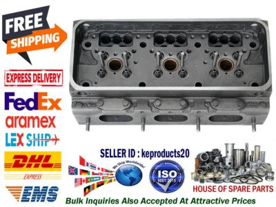 Nuevo Cilindro Cabeza Bare Con Guías para Detroit Diesel 5149877 6V92TA 6V92 - Image 1 of 3