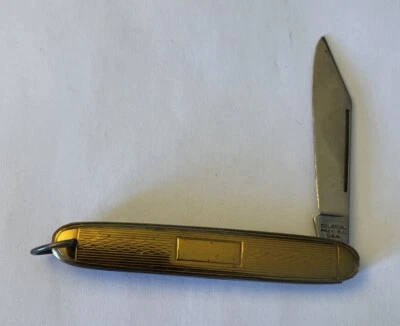 NAVAJA DE BOLSILLO ORO COLONIAL VINTAGE Foto 1 de 4