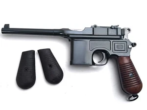 Mauser Besenstiel C96 Modell 1930 Nussbaum Griffe Original - Bild 1 von 3