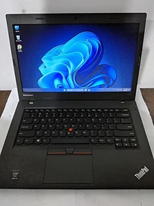 Lenovo ThinkPad L450 Laptop Intel Core i3 5005U 4GB 128GB - Picture 1 of 3
