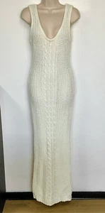 Neu mit Etikett Melrose with Love elfenbeinfarbenes Damen-Maxikleid mit Ausschnitt ärmellos - Bild 1 von 13