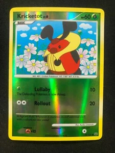 Pokemon 78/127 Kricketot Platinum Reverse Holo - Picture 1 of 2
