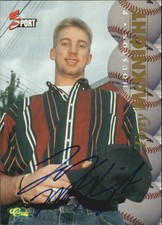 1995 Classic Five Sport Autographs  #119 Tony McKnight