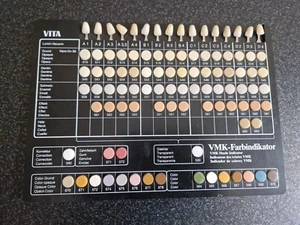 VITA VMK Farbskala / Farbindikator, Zahntechnik, Dentallabor, Zahnarzt - Bild 1 von 5