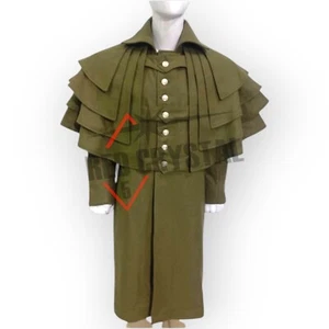 Unisex Regency Garrick Mantel, Kutschermantel, Georgian & Regency Greatcoat - Bild 1 von 7