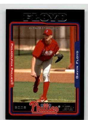 Gavin Floyd Card 2005 Topps Black #582 - Image 1 of 2