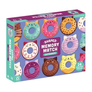Mudpuppy Memory Match Shaped – Cat Donut Age 3+ 04854 - Imagen 1 de 2