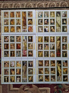 Lot 6 Nude Painting Sheet Braginsky Zorn Poussin Leighton Hassenteufel  # 1 2014 - Picture 1 of 7