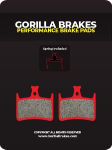 Hope RX4 disc brake pads multi compound Sram version 30mm - Picture 1 of 4