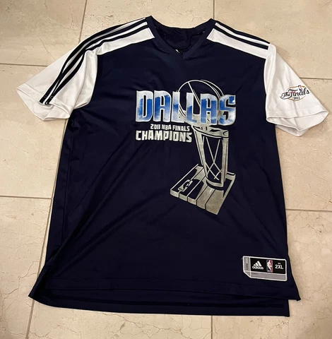 ADIDAS NBA 2011 CHAMPS DALLAS MAVERICKS JASON KIDD SHOOTING SHIRT JERSEY 2XL Cover