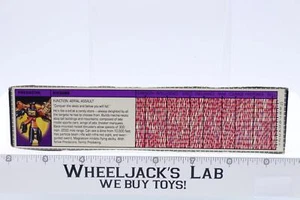 Divebomb Action Figure Tech Spec 1986 Vintage Hasbro G1 Transformers - Picture 1 of 1