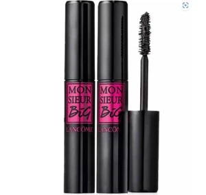Pack Of 2  Lancome Monsieur Big Mascara Big Volume Black Mascara Full Size 10ml - Picture 1 of 6