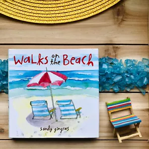 Sandy Gingras Walks On The Beach Book - Picture 1 of 3