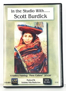Scott Burdick 4-Set Oil Painting Instruction DVDs Peru Colors - Picture 1 of 5