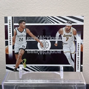 2021-22 Panini Illusions CAMERON THOMAS CARMELO ANTHONY Rookie Reflections #20 - Picture 1 of 2