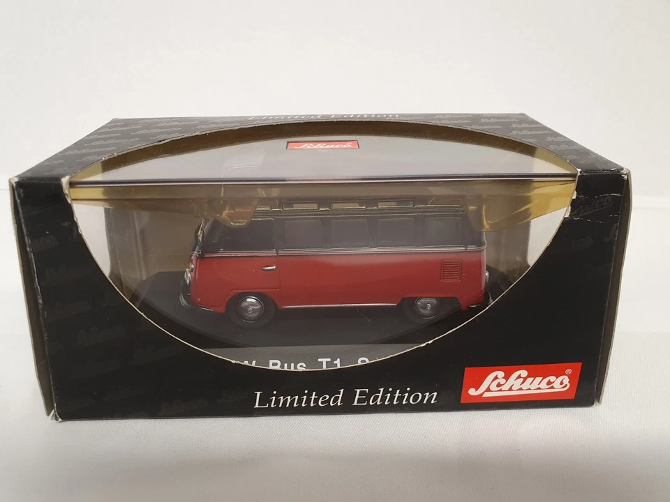 Schuco 02712 VW Bus T1 Samba 1:43 Edición Limitada, Nuevo y EMBALAJE ORIGINAL, #V-475-8 Foto 1 de 4