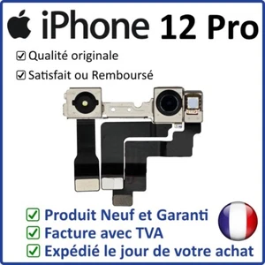 IPHONE 12 PRO - MODULE NAPPE CAMERA AVANT - Photo 1 sur 3
