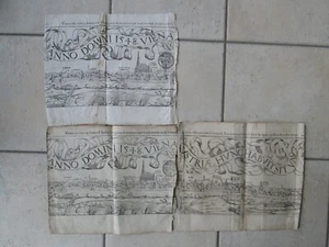 VUE DE VIENNE forteresse invincible contre le tres cruel turc (Munster, 1548) - Foto 1 di 3