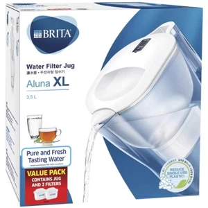 Brita Water Filter BRITA Aluna XL Water Filter Jug 3.5L with 2 Water Filters - Picture 1 of 3