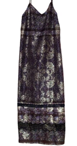Elie Tahari Violet Multicolor. Dress Maxi Spaghetti Formal dress Size:16 - Picture 1 of 11